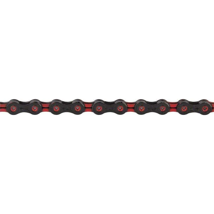 X11SL Super Light Chain - 11-Speed, 116 Links, Black/Red