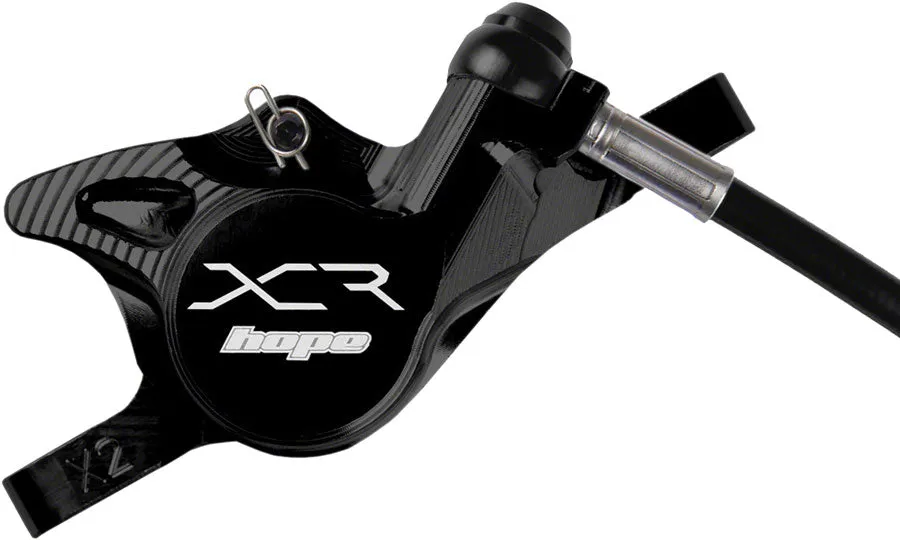 XCR Pro X2 Disc Brake and Lever Set - Rear Hydraulic Post Mount Black