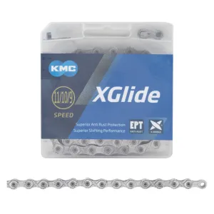 XGlide EPT Chain - 9/10/11-Speed 126L Optimized Shimano CUES Drivetrain Gray