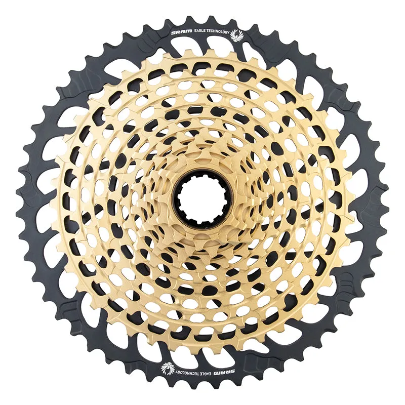 XX1 Eagle XG-1299 Cassette - 12-Speed 10-52t Gold For XD Driver Body